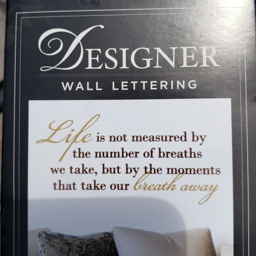 DCWV Designer Wall Lettering - Picture 4 of 6